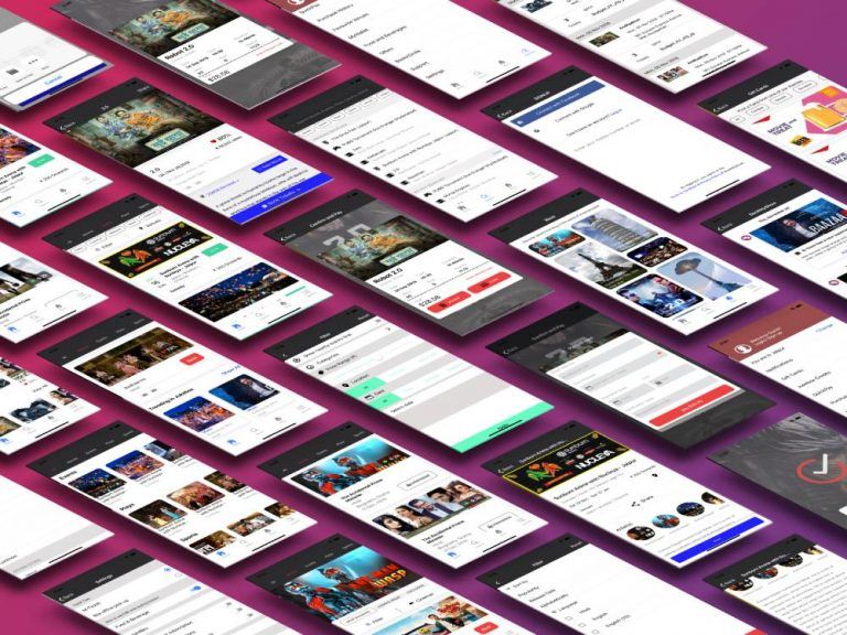 ionic 4 ticket booking app