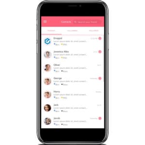 Premium Chat UI Themes | Ionic 4 - Image 5