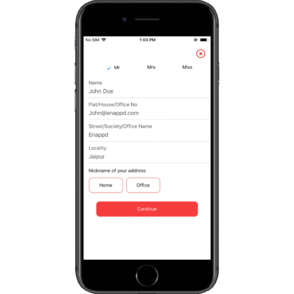 Grocery Shopping App Template | React Native