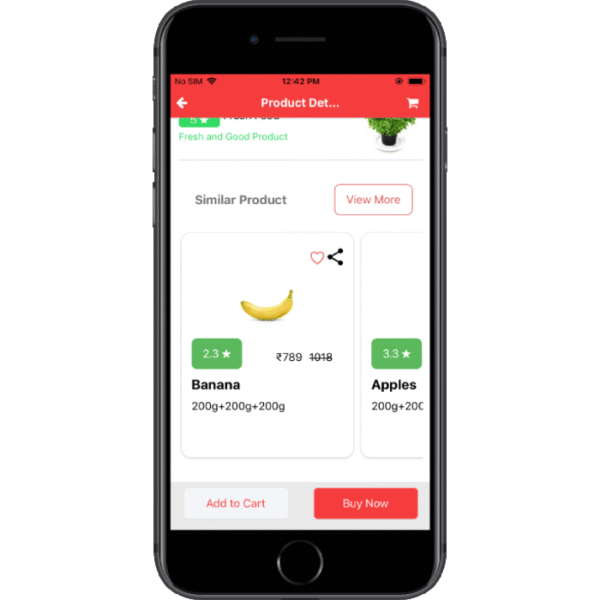 Grocery Shopping App Template | React Native