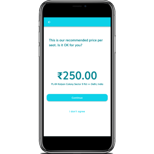 Carpool / Ride Sharing App Template | Ionic 5 (BlaBla UI)