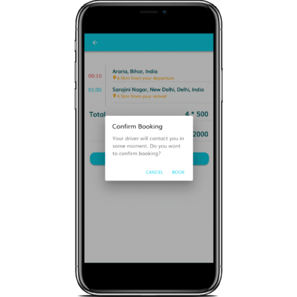 Carpool / Ride Sharing App Template | Ionic 5 (BlaBla UI)