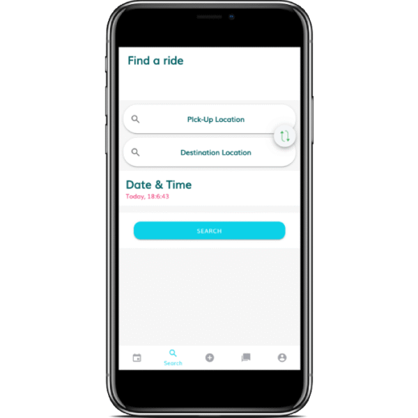 Carpool / Ride Sharing App Template | Ionic 5 (BlaBla UI)