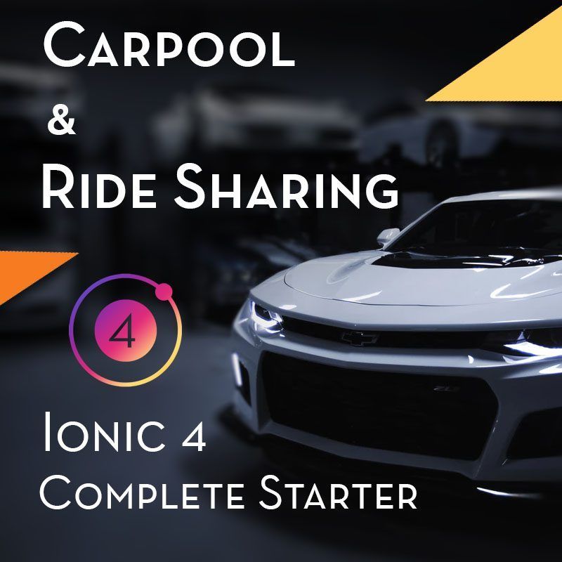Car Starter App >> Carpool App Starter Ionic 4 Car Starter App >> Carpool App Starter Ionic 4