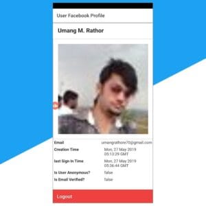 Facebook Authentication Starter | Ionic 4 + Firebase - Image 3