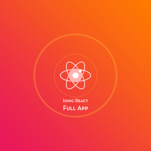 Ionic 4 ionic-react full app