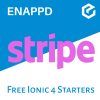 Ionic 4 Stripe free starter