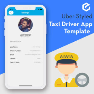 Taxi Booking App Template | React Native (User, Driver & Admin) - Image 4