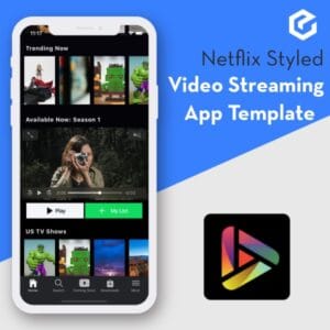 Video Streaming App Template | Ionic 5 (Netflix-Style UI) - Image 4