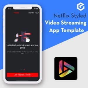 Video Streaming App Template | Ionic 5 (Netflix-Style UI) - Image 8