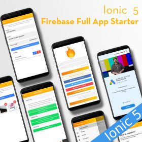 ionic angular firebase full app