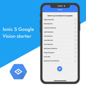 Image Recognition App Template | Ionic 5 (Google Vision API) - Image 4